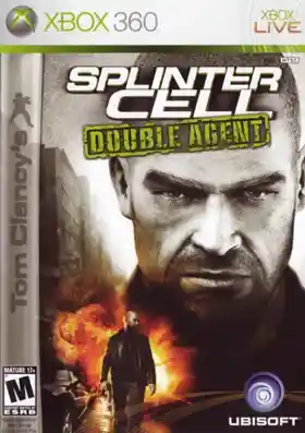 Tom Clancys Splinter Cell Double Agent (USA) box cover front